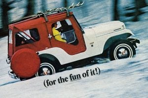 Vintage Go Jeep V6 The fun 4-wheel-drive 1967