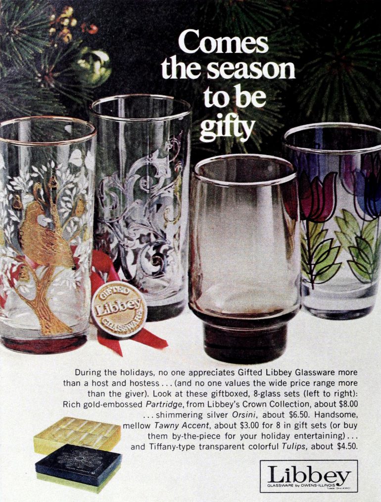 60 vintage Libbey glassware designs from the 60s Click Americana