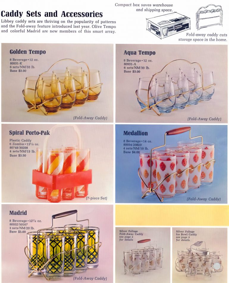60 vintage Libbey glassware designs from the 60s Click Americana
