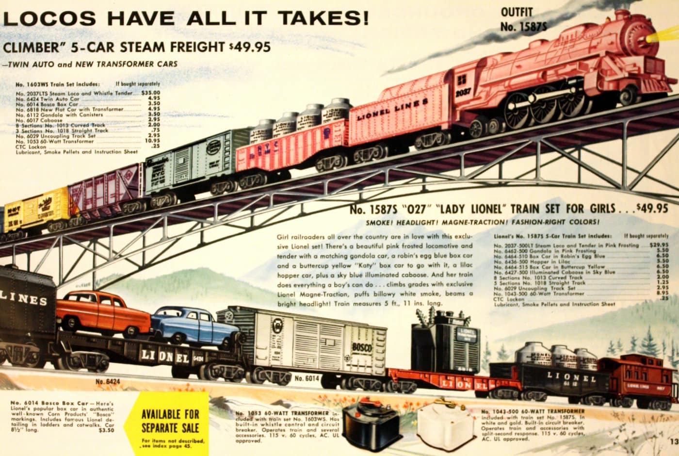 thumbnail image 2 of Lionel 1965 Original Catalog – Vintage Toys & Trains, Brand New Condition 2 of 6