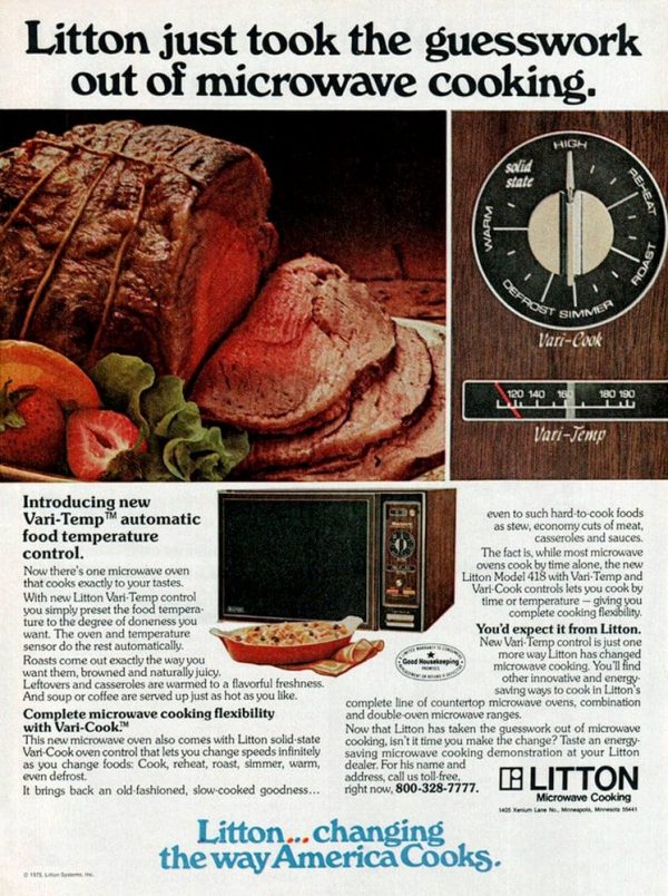 1970s microwave ovens Look back to when they were the superhot new