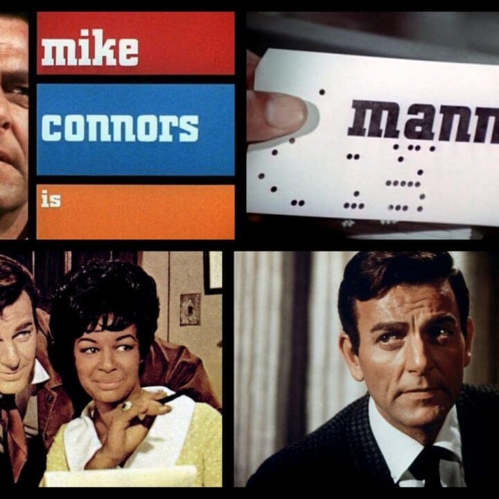 Vintage Mannix TV show from the 70s