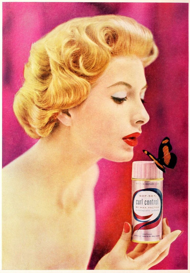 1950s hairspray brands See the most popular styling products they used