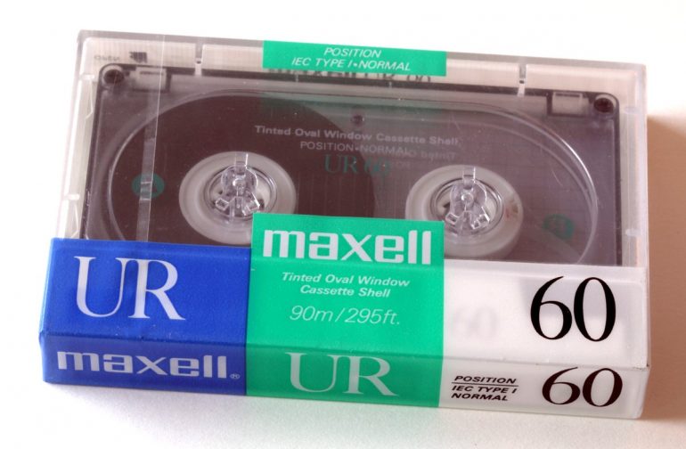 MAXELL UD I C90- lot 2 K7 AUDIO-cassette audio TAPE-VINTAGE