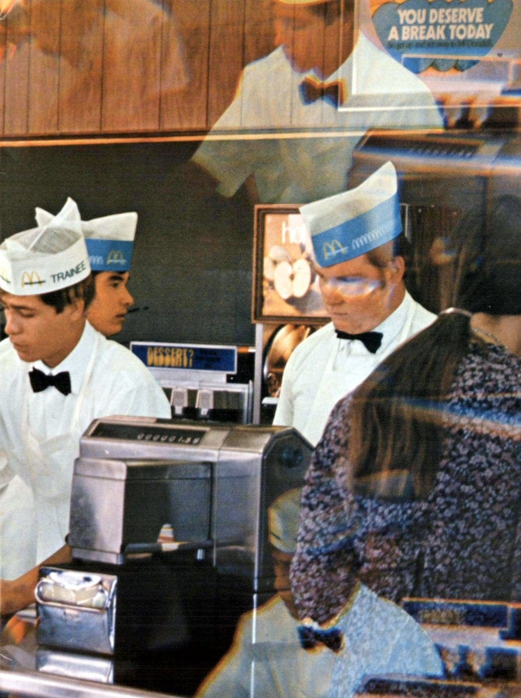 Vintage McDonald's fast food restaurant 1970s (7)
