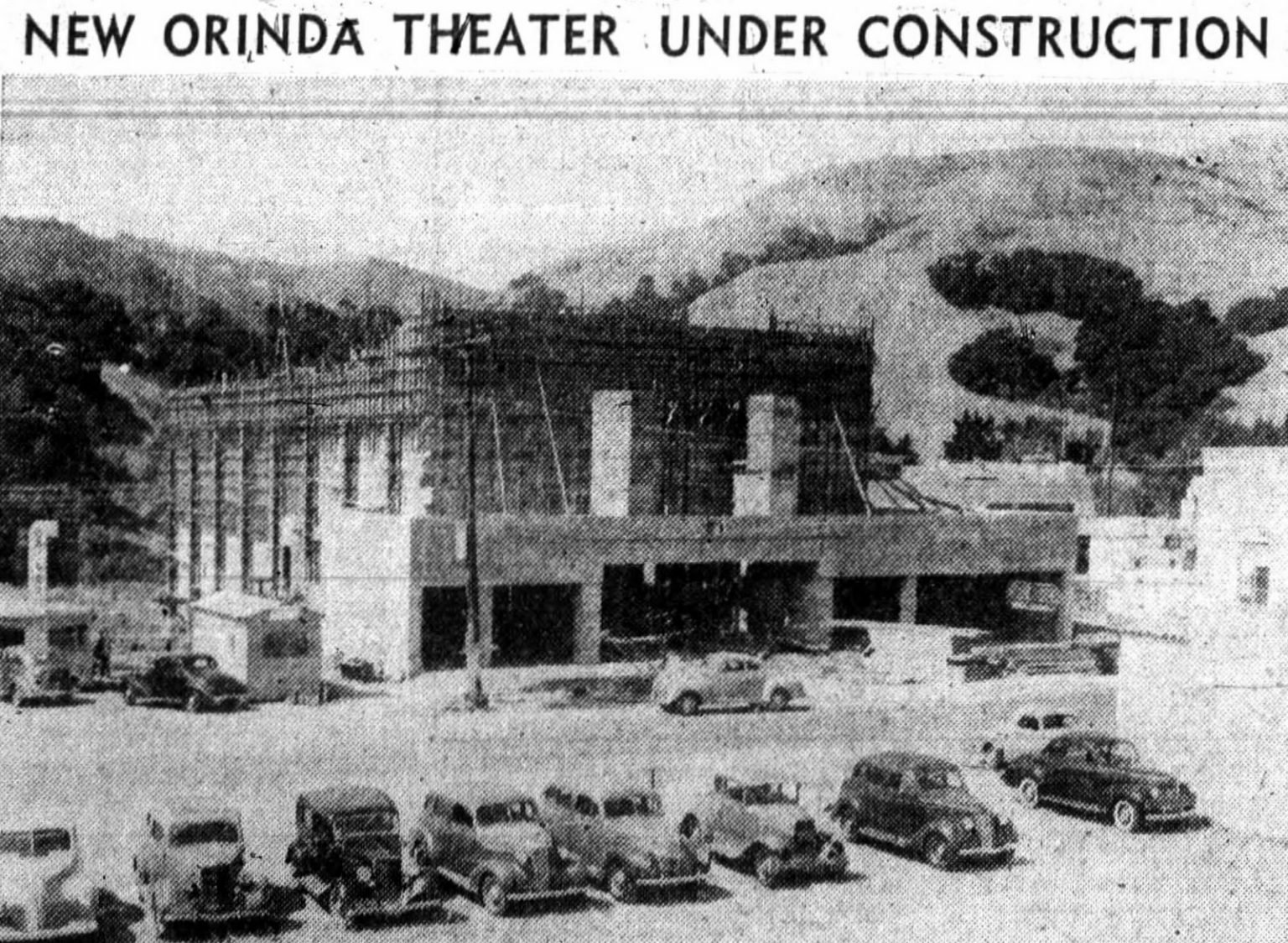 Orinda Theatre Look back to when the SF Bay Area's iconic landmark