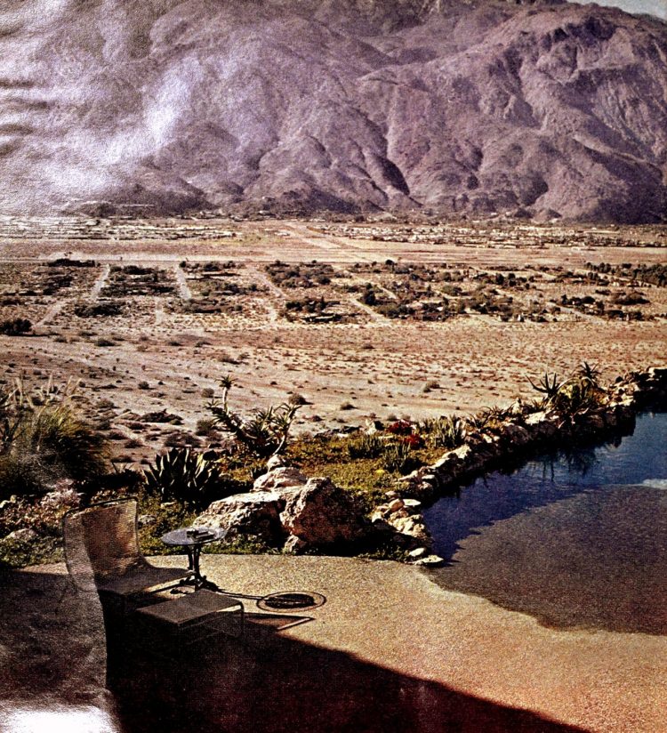 Vintage Palm Springs swimming pools desert swimming pools 1960s (1)