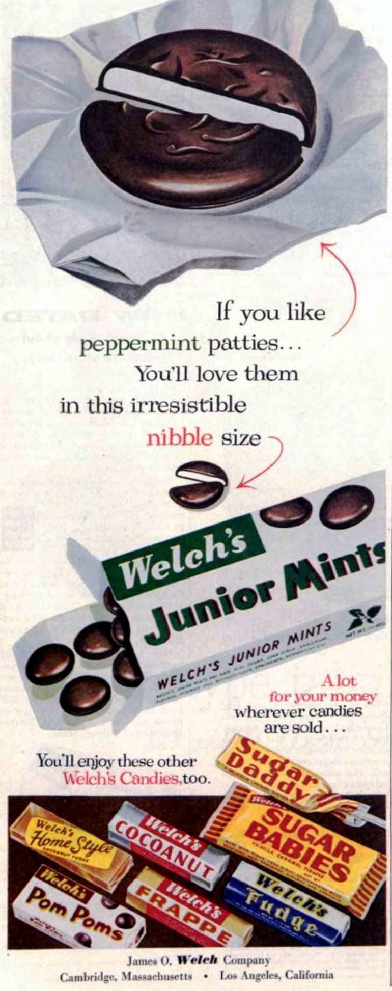 1950s candy Favorite chocolate bars & other sweet treats from the