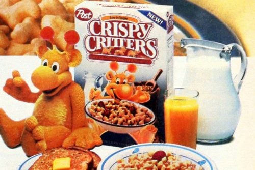 Vintage Post Crispy Critters cereal from the 80s (1)