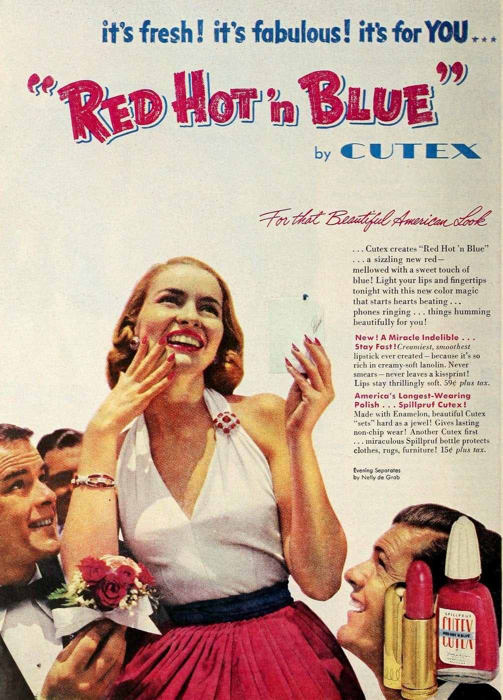 See top vintage nail polish colors & retro brands Click Americana