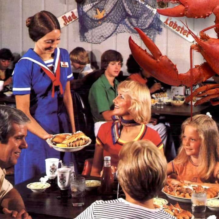 Vintage Red Lobster restaurants