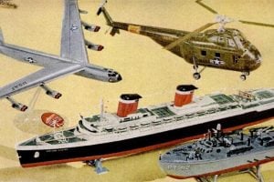 Vintage Revell models (1955)