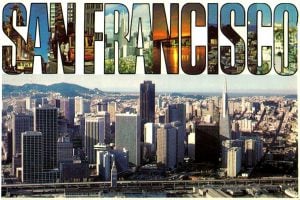 Vintage San Francisco postcards from the 1970s (4)