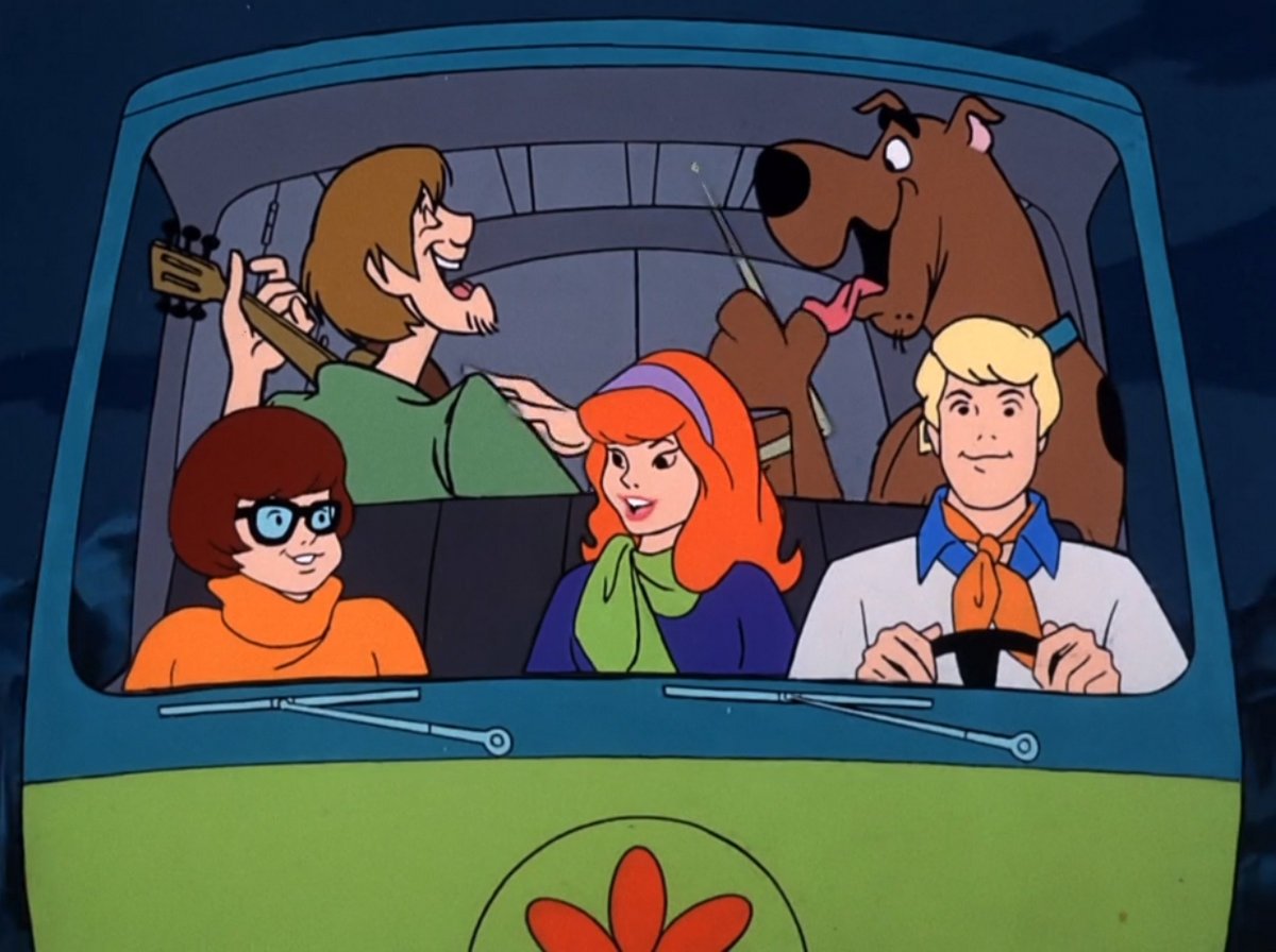 Vintage Scooby Doo TV show screen still 01