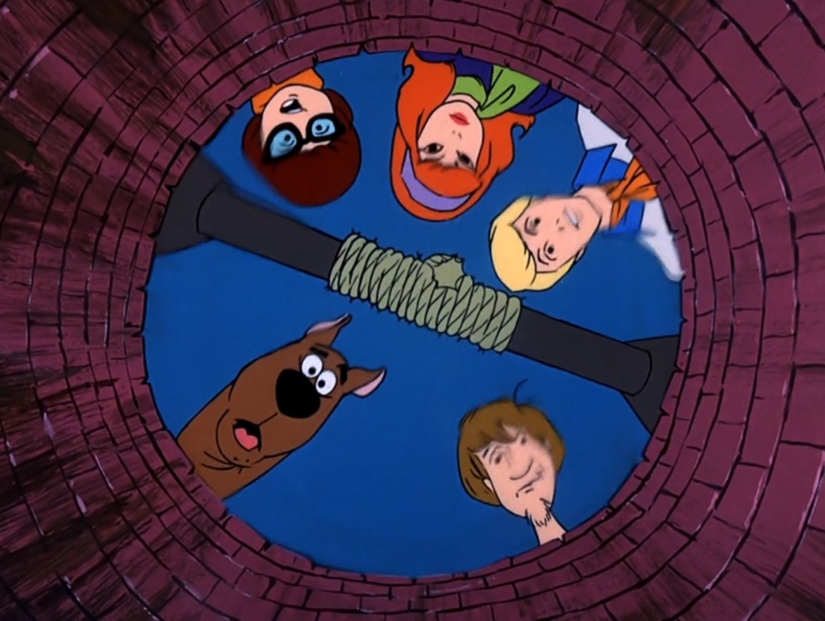 Vintage Scooby Doo TV show screen still 03