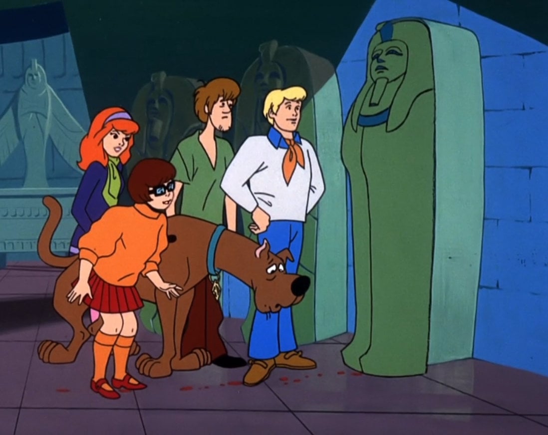 Vintage Scooby Doo TV show screen still 08