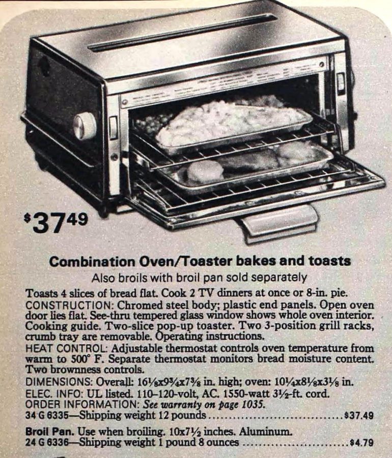 Vintage toaster ovens See how these small kitchen appliances changed