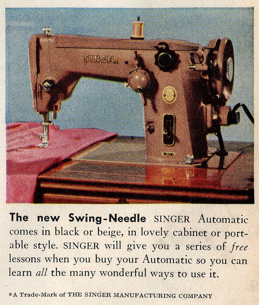1950s Singer sewing machines were a triumph of vintage engineering Click Americana