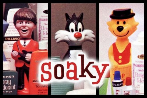 Vintage Soaky bubble bath toys: Cartoon characters & more - Click Americana