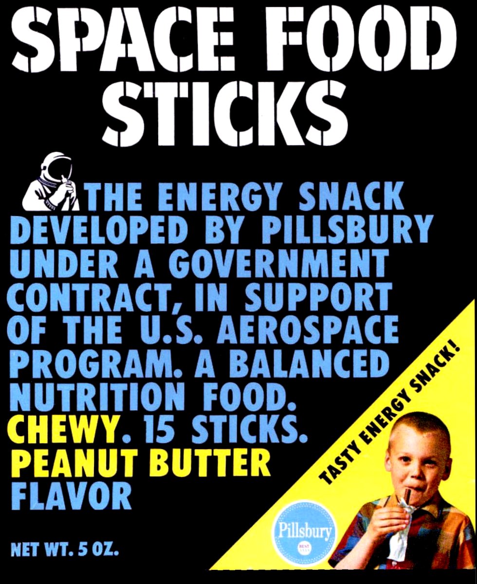 Pillsbury Space Food Sticks, the vintage snacks for astronauts that kids loved Click Americana