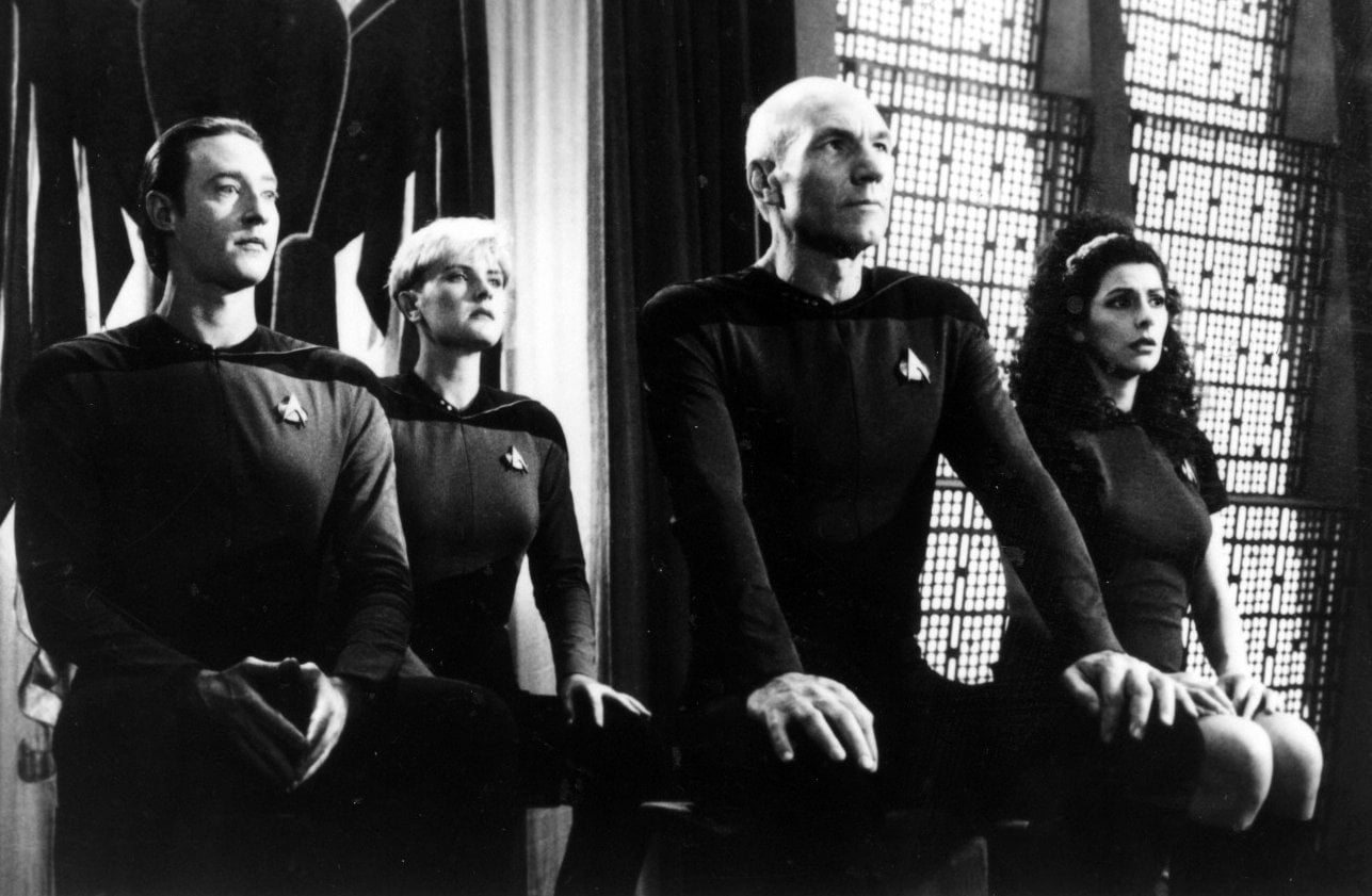 Star Trek: The Next Generation was the surprisingly popular hit that made Picard a household name (1987) 5 Vintage Star Trek The Next Generation scenes (1)