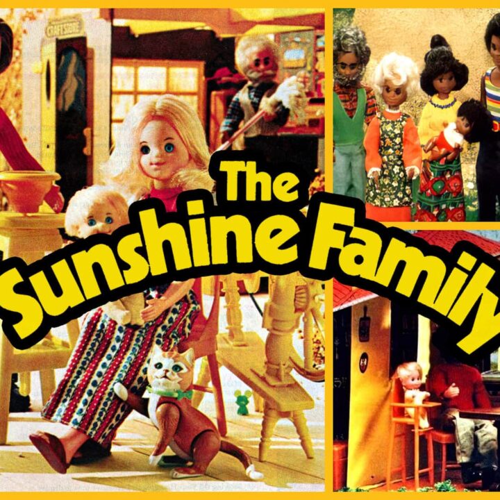 Vintage Sunshine Family dolls and playsets at Click Americana