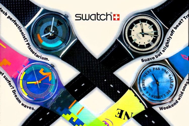 Swatch watches of the 80s & 90s Remember the colorful watch craze