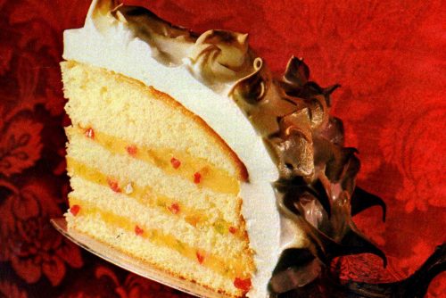 Vintage Venetian rum cake recipe (1968)
