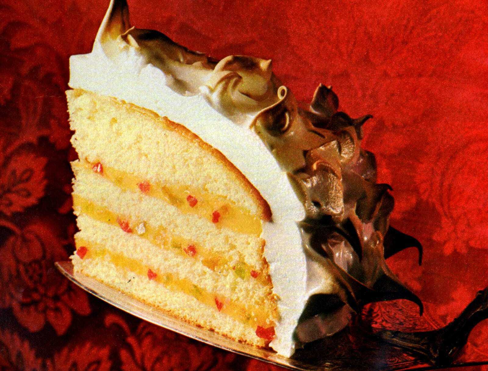 Vintage Venetian rum cake recipe (1968)