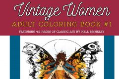 Vintage Women Coloring Book 1 Art by Nell Brinkley