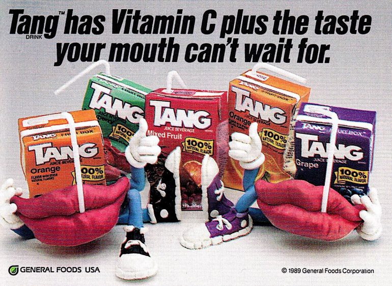 Tang, the retro orange drink mix that astronauts & Florence Henderson