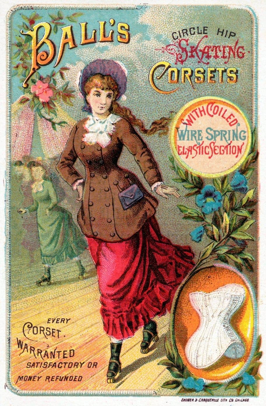 In the late 1800s, roller skating was so popular, they made special