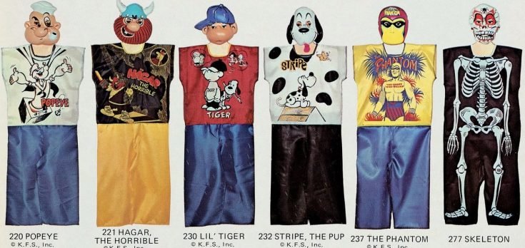 These vintage Halloween masks & costumes may seem weird now, but were ...