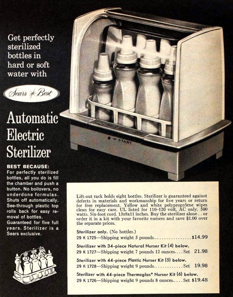 See the fascinating evolution of vintage baby bottles over 80+ years