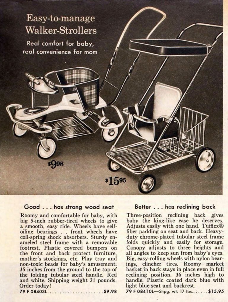 Vintage baby gear from the 1950s Playpens, strollers & more Click