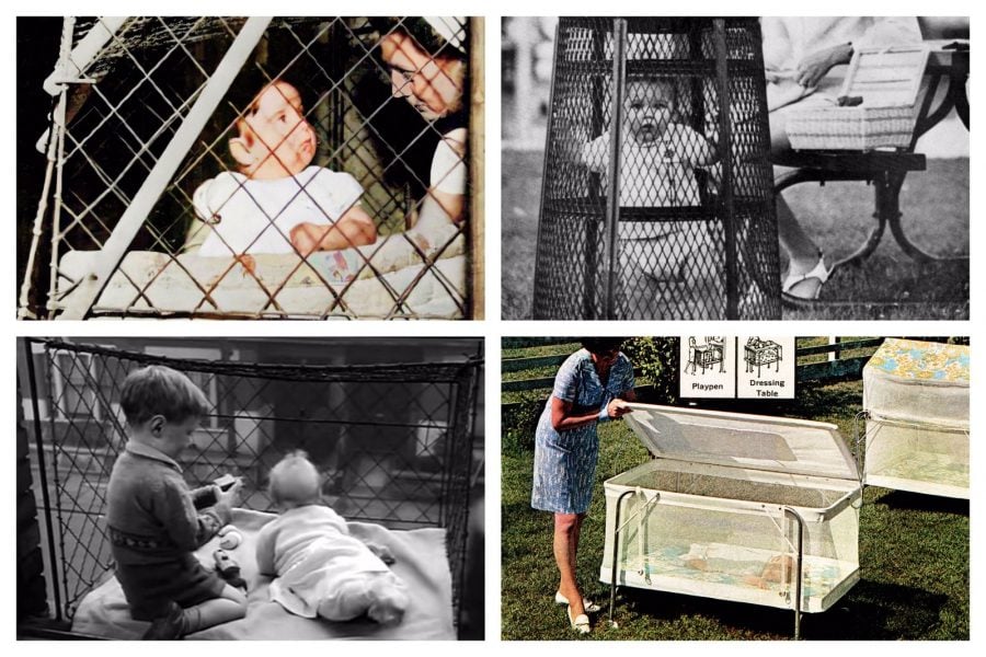 See how moms used weird baby window cages & other 'interesting' child