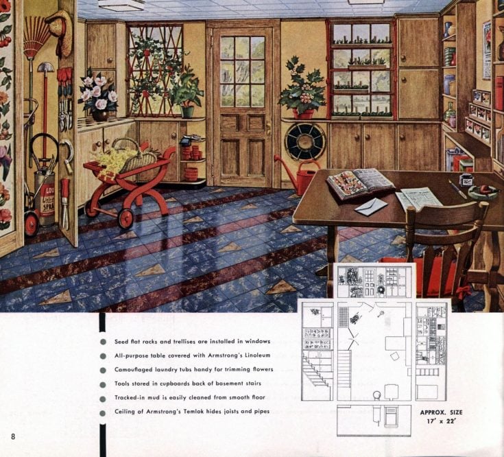Vintage basement decor from the '40s & '50s See 25 creative remodels