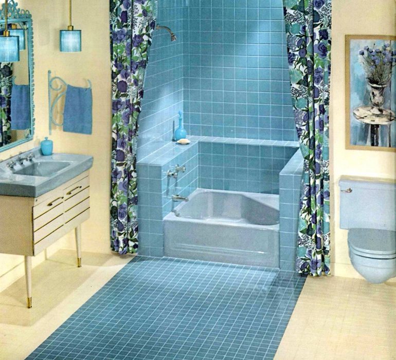50 vintage 1960s bathroom tile design ideas Click Americana