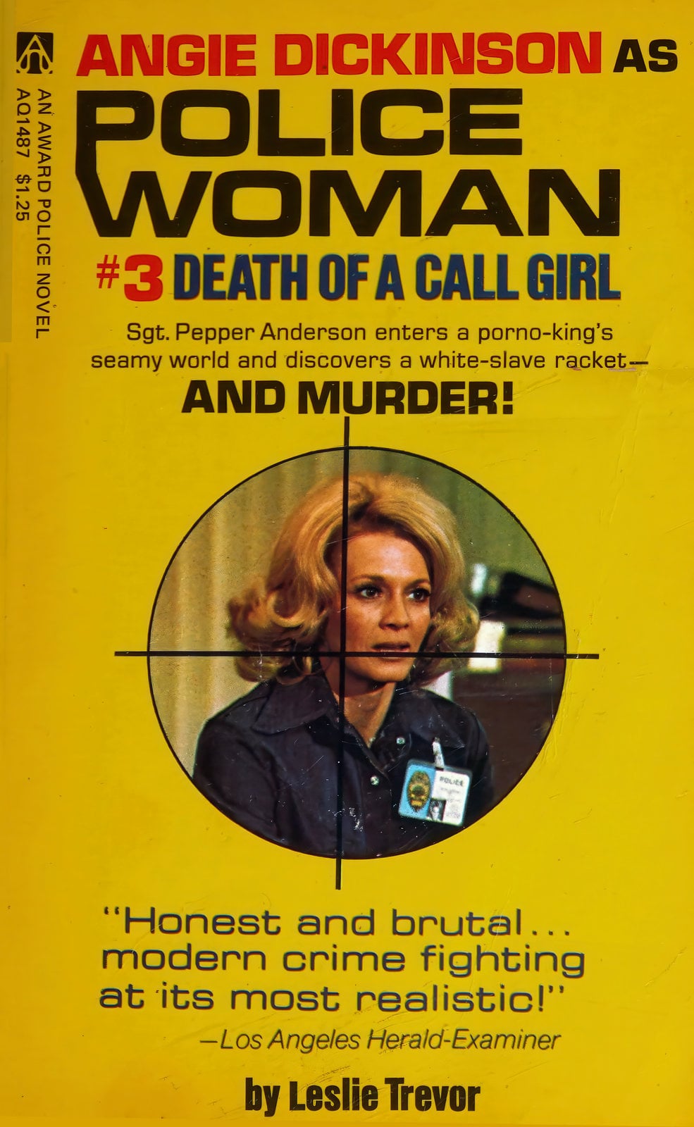 The 1970s Police Woman TV series inspired a real-world shift in law enforcement 6 Vintage book for Police Woman TV show - Death Of A Call Girl via ClickAmericana com