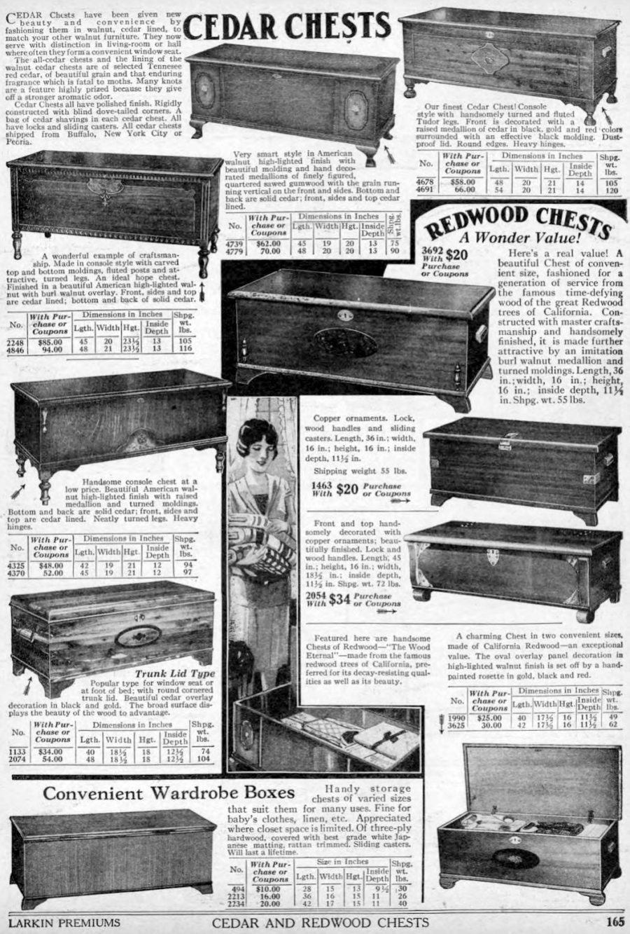 Remember when every girl wanted a Lane hope chest? See 20+ vintage hope