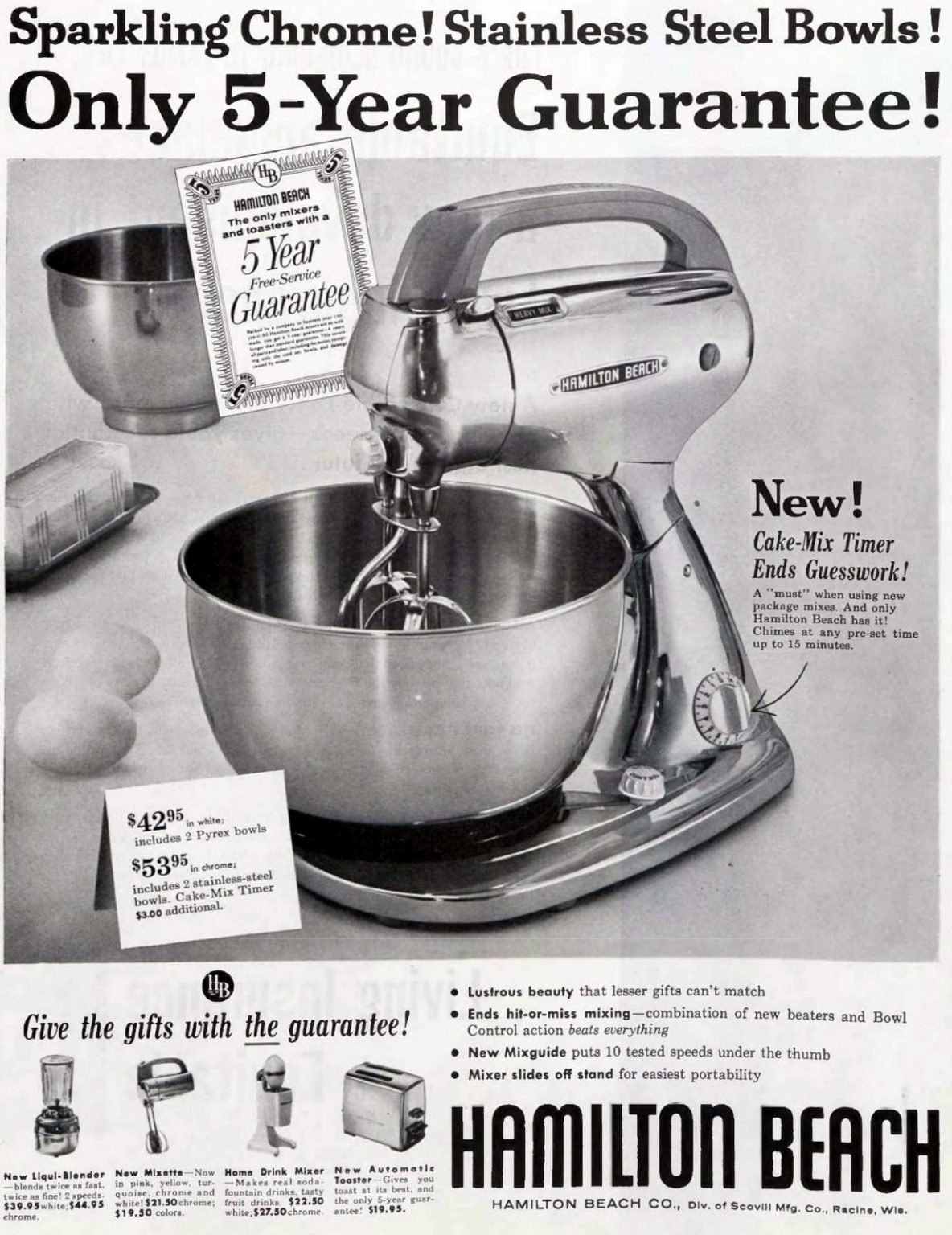 Vintage stand mixers from KitchenAid, Hamilton Beach & more were a
