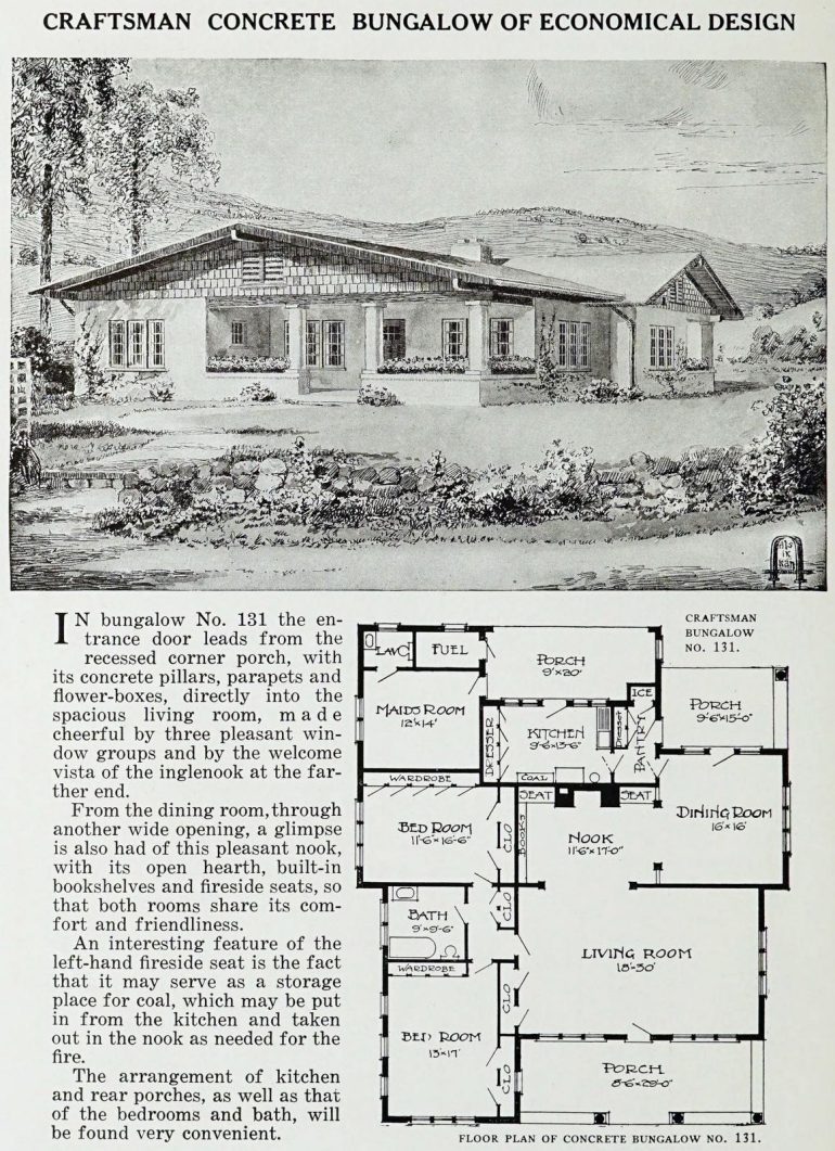 These 26 gorgeous vintage Craftsman house plans will make you want to ...