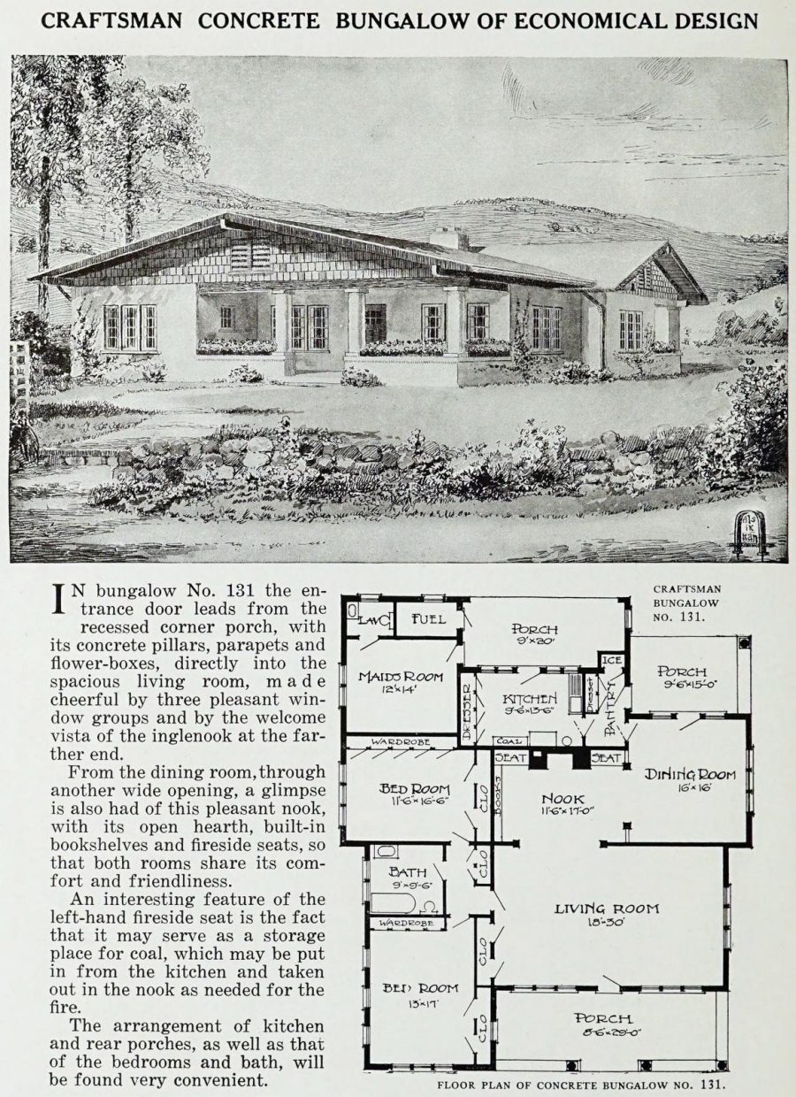 These 26 vintage Craftsman house plans will make you want to