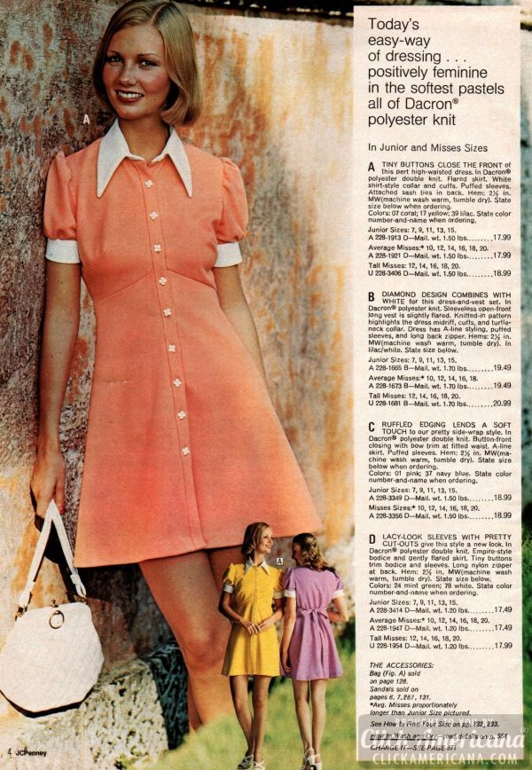 170 hip vintage 1970s dresses, skirts, pantsuits & other fab retro