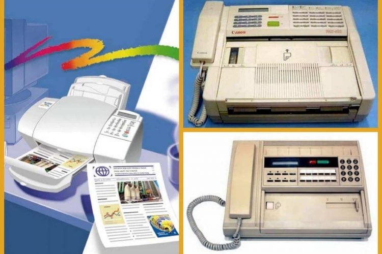 Vintage fax machines When this new tech was poised to conquer all in