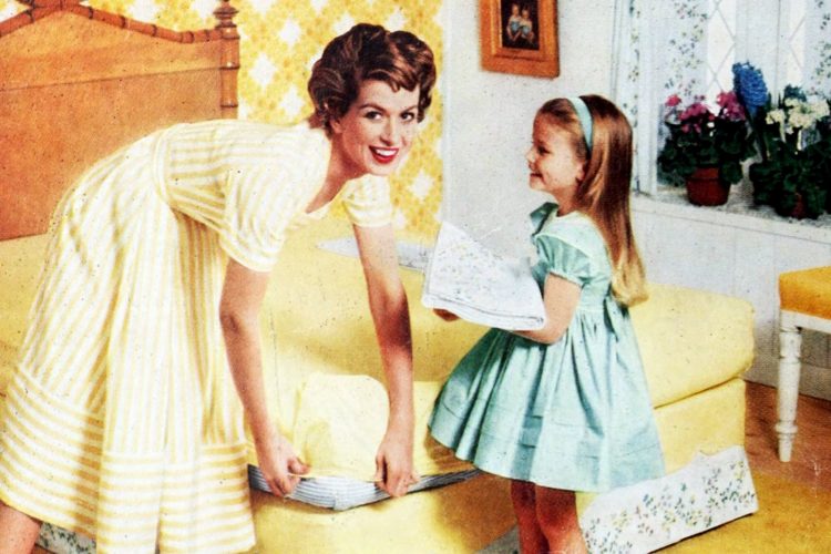 Fitted sheets were a fab 50s fad that never faded Click Americana