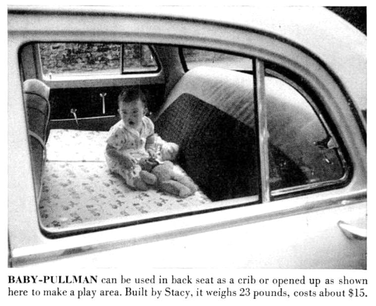 Vintage baby gear from the 1950s promised safety, savings & style 22 Vintage fold-away gear from 1955 BABY-PULLMAN