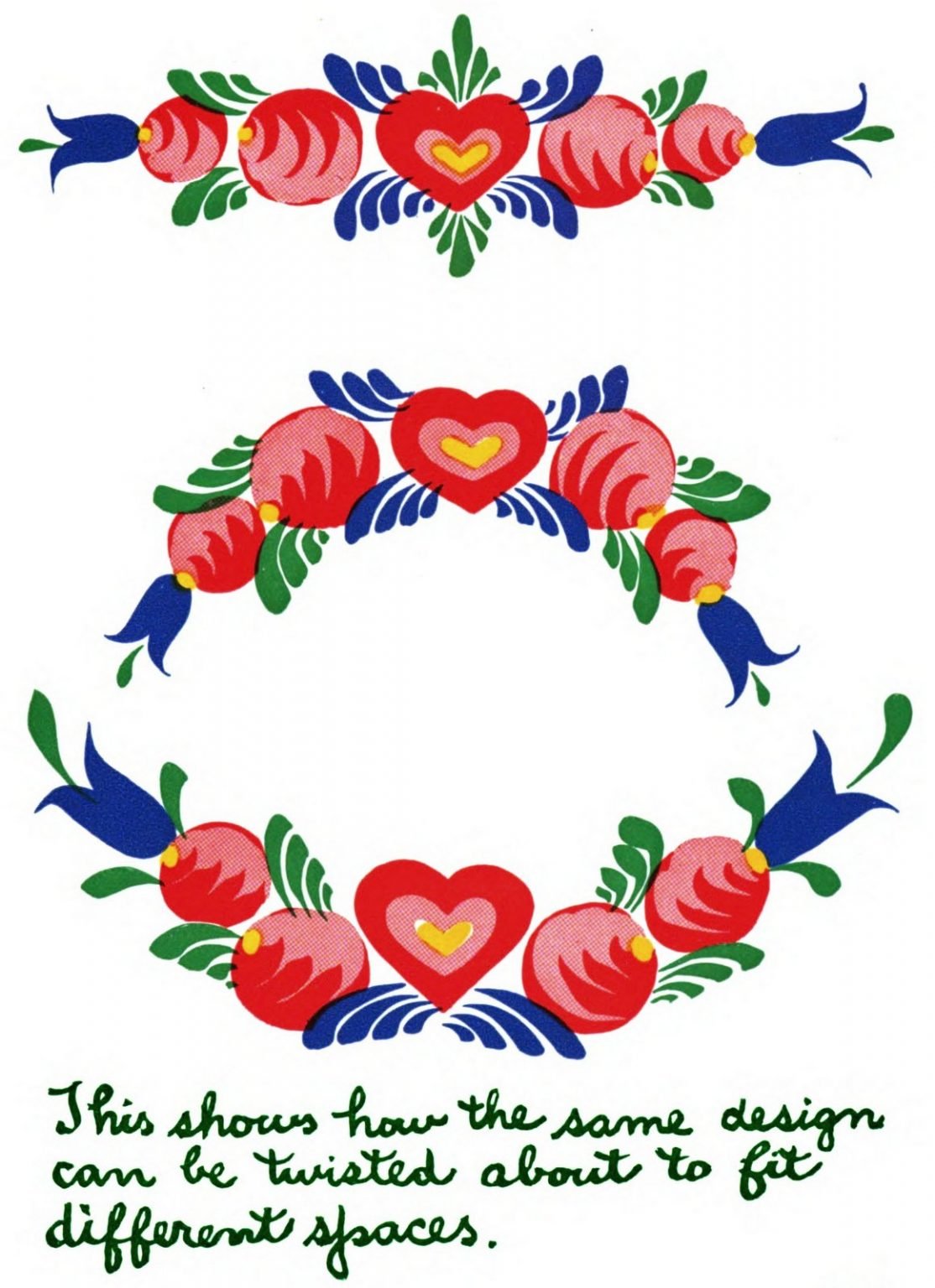 How to make beautiful folkart paint designs using simple brushstrokes Click Americana