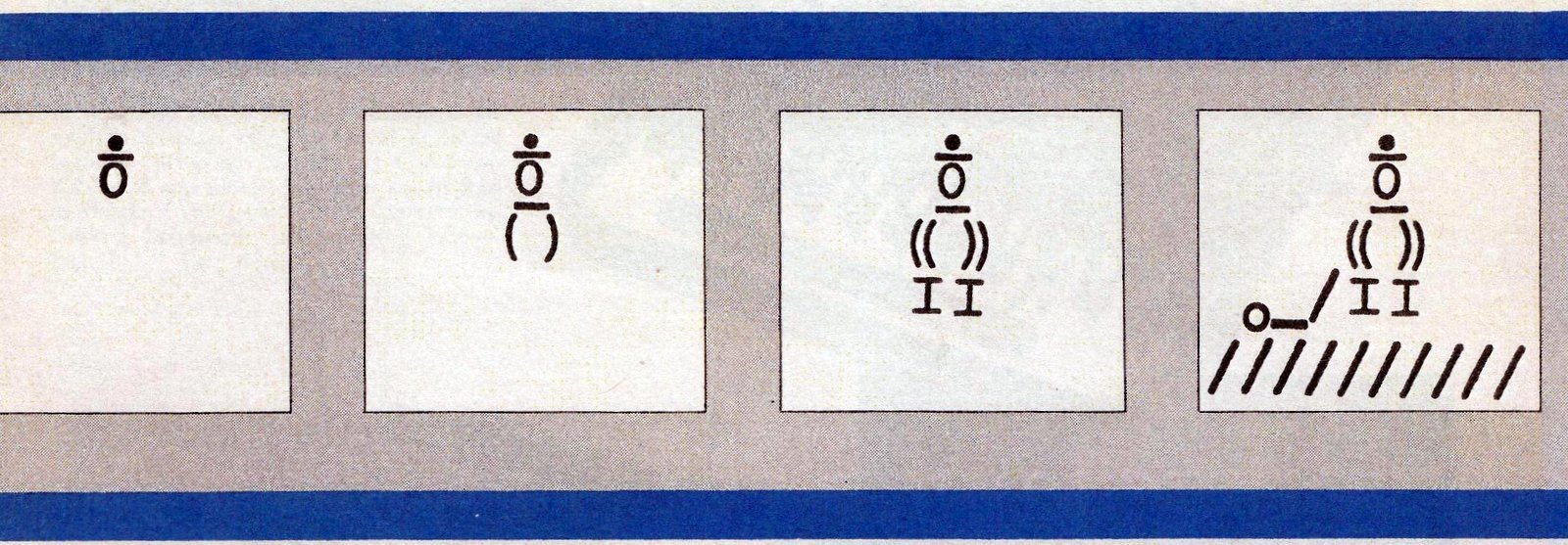 Vintage ASCII art from the 1930s: Typeys, made with old manual ...