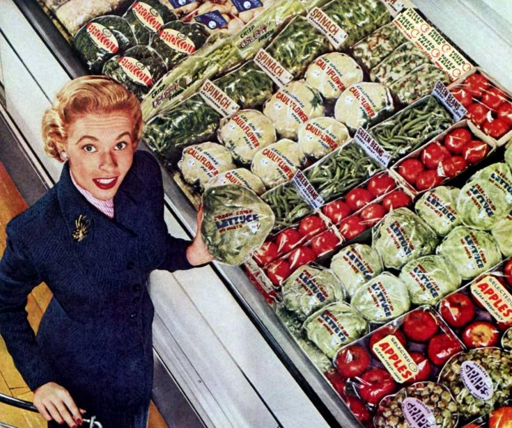 See vintage 1950s grocery stores & oldfashioned supermarkets Click